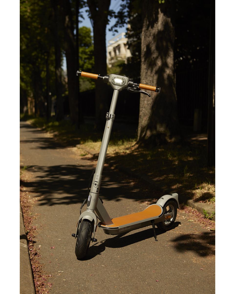 Trottinette électrique ÉDITION ROLAND-GARROS 100S Gris métallisé